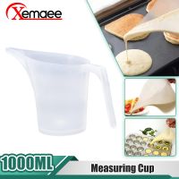 1000ML Graduated Measuring Cup Plastic Measuring Tool Milk Juice Beverage Liquid Long Mouth Scale Kitchen Baking Measuring Tool