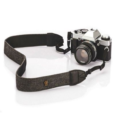 Adjustable Camera Shoulder Brown / Gray Camera Strap Durable Camera Shoulder Neck Strap Comfortable For Nikon Canon Dslr Cameras