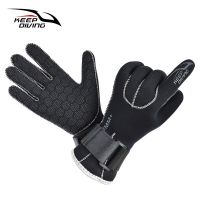 3MM Neoprene Diving Gloves Snorkeling Equipment Anti Scratch Warm Keeping Swim Gloves Winter Spearfishing Hunting Glove