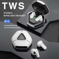 TWS Bluetooth 5.2 หูฟัง หูฟังไร้สายขนาดเล็ก Dual Volume Press หูฟังสเตอริโอ HIFI