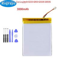 New 3000mAh 533-000132 Mouse Battery For Logitech G533 G933 G533S G933S G935 new brend Clearlovey