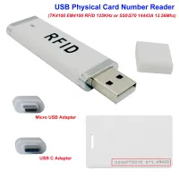 ✔ได้☌Ajustável Proximidade พอร์ตเครื่องอ่านบัตร EM USB ID Rfid 125Hz S70 S50 14443A TK4100 1356 MHz EM4100