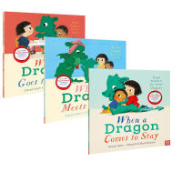 When a dragon meets a baby/comes to stay/goes to school 3 volumes in English original version