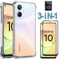 Realme10 Case For Realme 10 Silicone Cases Realmi 10 Smartphone Anti-collision Accesorios Capa Realme-10-2022 Soft TPU Transparent Shockproof Back Cover Realme 10 4G Funda