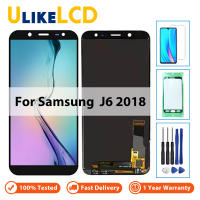 หน้าจอ LCD สำหรับ Samsung Galaxy J6 2018 J600 J600F J600Y SM-J600F J600G J600FN TFT 2จอแสดงผล LCD Touch Screen Sensor Assembly