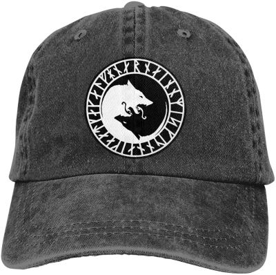 Viking Norse Wolf Hat Adjustable Funny Fashion Casquette