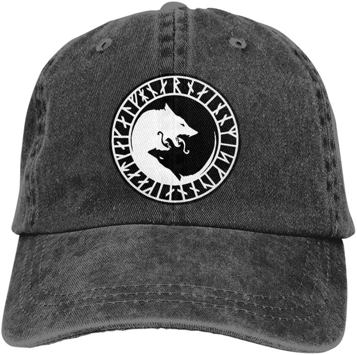 viking-norse-wolf-hat-adjustable-funny-fashion-casquette