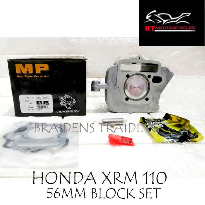 MP HONDA XRM 110 56MM CYLINDER BLOCK SET Lazada PH