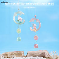 SUC Cartoon Mermaids Rabbits Wind Chimes Fashion Resin Craft Pendant Props For Women Girls Bedroom