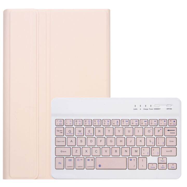 เคสมีที่ยึดหนังแป้นพิมพ์บลูทูธ-a220สีลูกอม-tpu-สำหรับซัมซุงกาแล็กซีแท็บ-a7-lite-8-7-t220-t225-สีชมพู