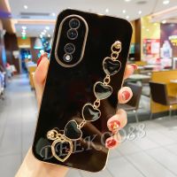 เคสสำหรับ Honor โทรศัพท์มือถือแบบนิ่มใหม่90 Lite X8a Magic5 Pro 5G 4G 2023เคสโทรศัพท์พร้อมด้วยความน่ารักน่ารักน่ารักน่ารักโซ่มือฝาหลังของเด็กผู้หญิง Honor90 Honor90Lite