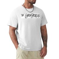 Chainsmokers Logo T-Shirt Korean Fashion Summer Tops Plus Size Tops Blank T Shirts Mens T-Shirts Funny