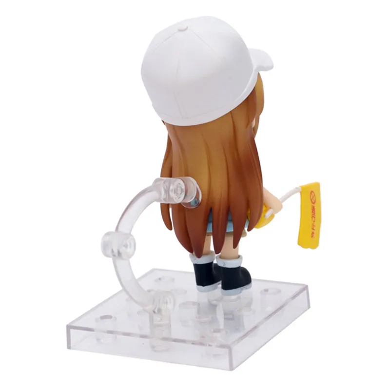 Anime Células no Trabalho Plaquetas, Bandeira Hataraku Saibou Ver, 7-10cm,  Chegada Nova Yuanbao-Modelo Figura de Ação PVC, Mini Brinquedos Coleção