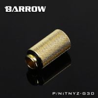 Tnyz-g30 Barrow 30มม. ตัวผู้กับเต้ารับต่อฟิตติ้ง G1/4ตัวผู้กับตัวเมียอุปกรณ์ระบายความร้อนด้วยน้ำป้ายติดผนังอีเธอร์เน็ต