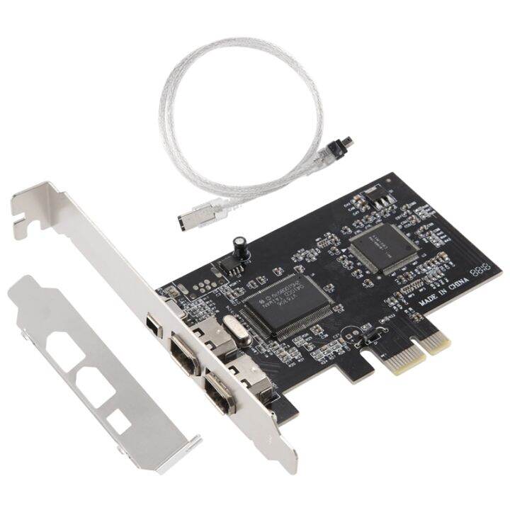 PCIE PCI Express FireWire Card, IEEE 1394 Controller Card with