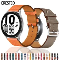 20mm 22mm Leather Band For Samsung Galaxy watch Active 2/3/46mm/42mm/S3/Huawei GT-2-Pro Bracelet Galaxy Watch 4 classic strap Straps