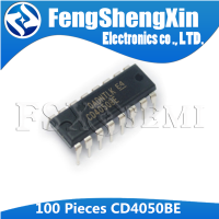 100pcslot CD4050BE DIP-16 CD4050 CMOS Hex Buffer Converters