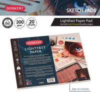 Derwent lightfast paperpad 300 gsm 12x16