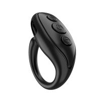 ⚡ จัดส่งที่รวดเร็ว ⚡ Bluetooth-compatible Ring Tiktok Remote Control Fingertip Mobile Phone Selfie Photo Page Turner Flipping Video Controller