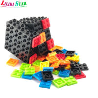 LS【ready Stock】Diy Building Blocks Magic Cube Professional 3X3X3 Puzzle Cube Educational Building Blocks ของเล่นสำหรับเด็ก Gift1【cod】