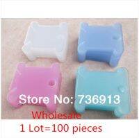 【CC】 Wholesale Plastic Thread Threading Bobbin Card Board 1 Lot 100 Pieces