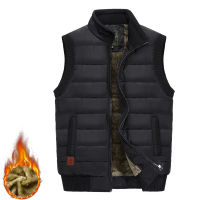 Mens Plus Size Clothing Winter Spring Vest Jackets Sleeveless Coat Fashion Large Size 8xl Male Warm Waistcoat Fleece Vest Men