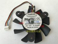 EVERFLOW T127015DM 12V 0.15A graphics card temperature control fan diameter 6.5CM hole distance 4.7CM （2023/ต้นฉบับ） power amplifire fan พัดลมระบายอากาศ