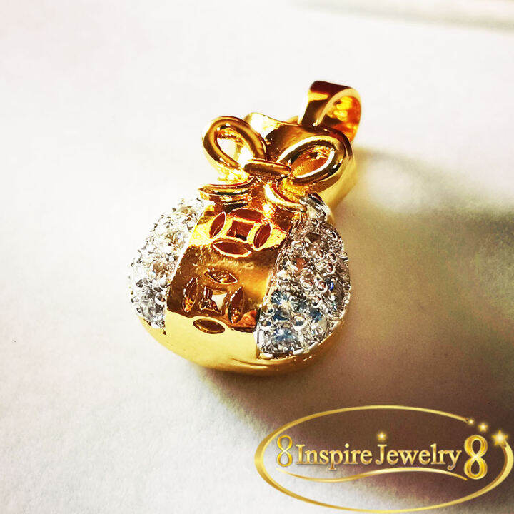 inspire-jewelry-จี้น้ำเต้าดูดทรัพย์-สลักยันต์โดยรอบ-น้ำเต้าดูดทรัพย์-ดูดทรัพย์-ดูดเงิน-ดูดทอง-ดูดโชคลาภ