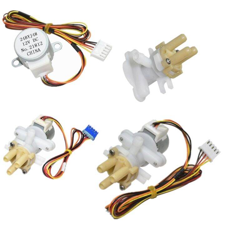 2023 New， 24BYJ48 12V Step Motor 3-Way Valve For Smart Toilet Cover ...