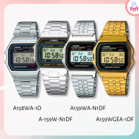 Casio นาฬิกาคาสิโอ Digital วินเทจ รุ่น A158WA-1, A159W-N1, A159WA-N1, A159WGEA-1 ประกัน 1 ปี