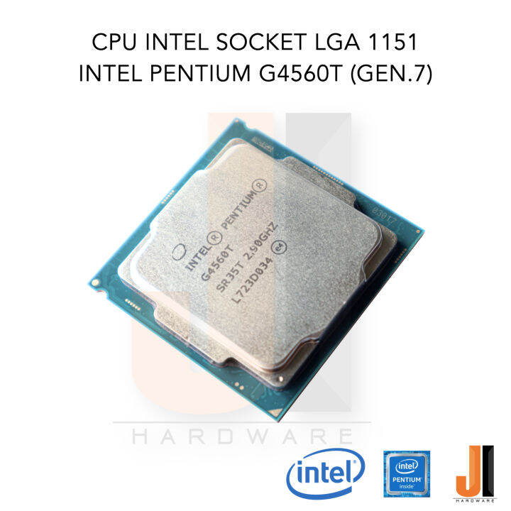 cpu-intel-pentium-g4560t-2-cores-4-threads-2-9-ghz-3-mb-l3-cache-35-watts-tdp-no-fan-socket-lga-1151-สินค้ามือสองสภาพดีมีการรับประกัน