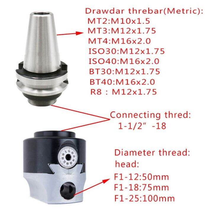 1pcs-ใหม่-mt2-mt3-mt4-m10-เธรด-1-1-2-18-มอร์ส-tapper-อะแดปเตอร์ก้าน-f1-คว้านสําหรับ-f1-12-f1-18-f1-25-หัวคว้าน