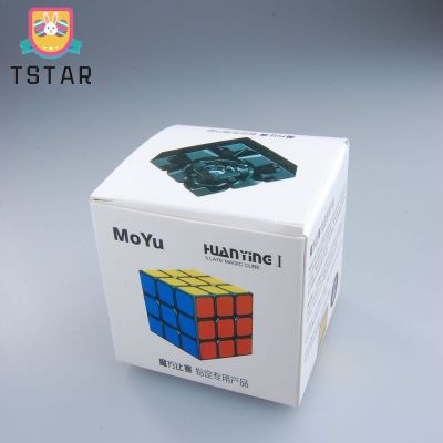 TS【ready Stock】3X3X3 Yj Moyu Huanying Black Speed Cube Puzzle Twisty Gift Holiday【cod】