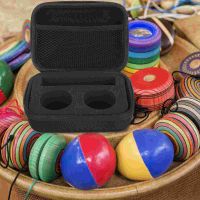 Hot Selling Professional Yoyo 2 Hole Yo-Yo Bag Toy Box Storage Ball Case 17X12.5CM Accessories Black Eva