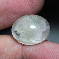 13.10 ct โป่งขาม กาบเงิน ( Quartz) พม่า ไข่หลังเบี้ย