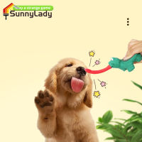 SunnyLady ของเล่นมีเสียงสำหรับสุนัขสัตว์เลี้ยงรูปร่างสัตว์น่ารักทำความสะอาดฟันของเล่นฝึกเคี้ยวของเล่น Molar สำหรับเครื่องบรรเทาความเครียดเบื่อ