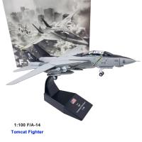 1:100 F14 Tomcat Fighter F-14D BOMBCAT F-14B Jolly Rogers เครื่องบินจำลองของขวัญเครื่องบินของเล่น