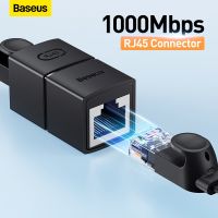 ✐❃﹍ Baseus RJ45 Connector Network Ethernet Extender Extension for Cat7 Cat6 Ethernet Cable Adapter Gigabit Female to Female Network