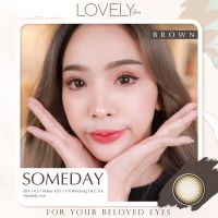 คอนแทคเลนส์?Someday? Brown/Gray/Choco (Lovelylens) ขนาดกลาง?ขายดี?