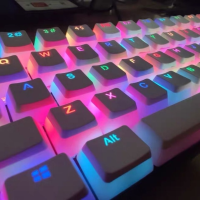 โปรไฟล์ OEM PBT Keycaps 108คีย์พุดดิ้ง Keycap สำหรับ Cherry MX Switch คีย์บอร์ดชุด RGB Gamer Backlit คีย์บอร์ด Switch