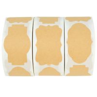 【CW】﹍✟❀  5x3cm Blank Label Stickers Roll Tags for Jar/Box Classification Gift/Envelope Sign Sticker Paper
