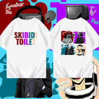 เสื้อยืดลายฤดูร้อน เสื้อยืด Summer SKIBIDITOILET Robot Summer T-Shirt S-5XL