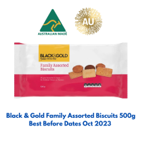 Black &amp; Gold Assorted Biscuits (500g) (BBF OCT 23)