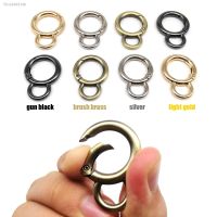 ✌♝ ID 20mm Metal Spring Gate Double O Ring Openable Leather Bag Handbag Belt Strap Buckle Luggage Pendant Dog Chain Snap Clasp Clip