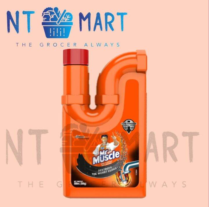 Mr. Muscle ® Sink & Drain Declogger Lazada