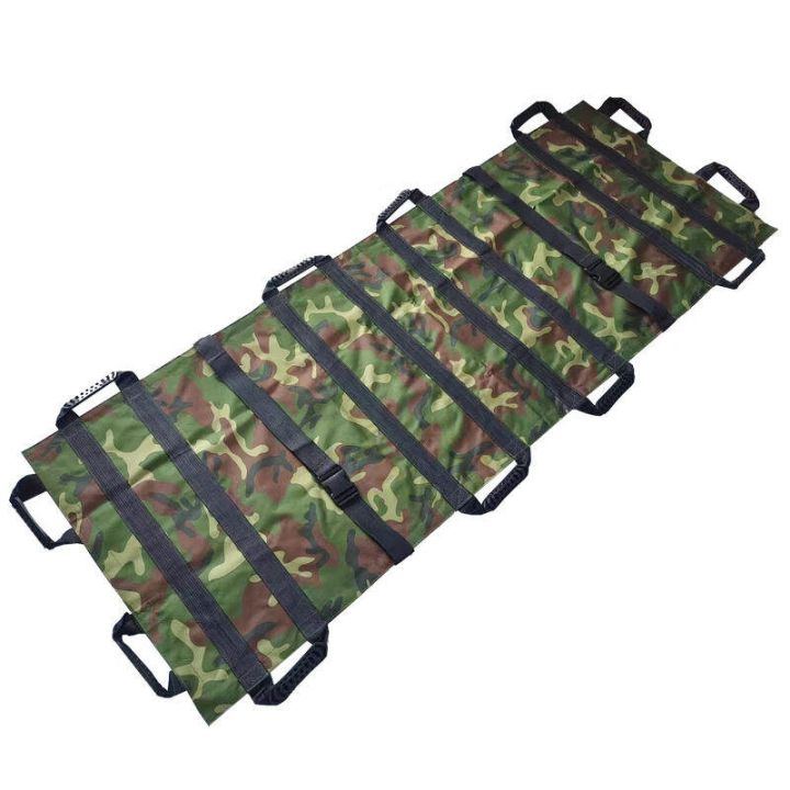 stretcher-portable-simple-outdoor-foldable-first-aid-medical-lifting-the-elderly-up-and-down-stairs-cloth-shift-pad