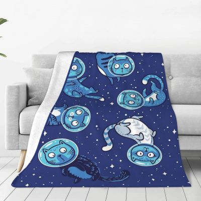 （in stock）Super soft cartoon cat fleece blanket, warm Duvet, household sofa Duvet（Can send pictures for customization）