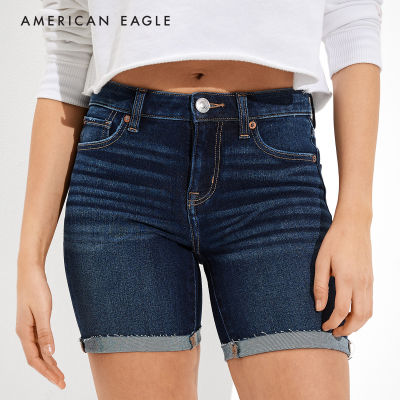 American Eagle Dream Low-Rise Denim Bermuda Short กางเกง ยีนส์ ผู้หญิง ขาสั้น เบอร์มิวด้า เอวต่ำ  (NWSS 033-7052-738)