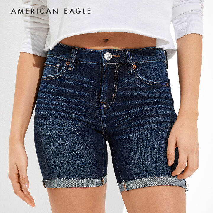 american-eagle-dream-low-rise-denim-bermuda-short-กางเกง-ยีนส์-ผู้หญิง-ขาสั้น-เบอร์มิวด้า-เอวต่ำ-nwss-033-7052-738