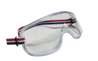 Eagle One Safety Goggles แว่นตากันสะเก็ด กันลม ใส แว่นตา แว่น แบบคาดศีรษะ แว่นกันสะเก๊ต แว่นมด แว่นใสลายธงชาติ กันลม กันสะเก็ด